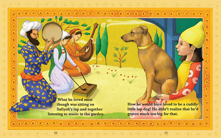 Shayan's Tale Illustration • Children's Book: Sophie Kittredge