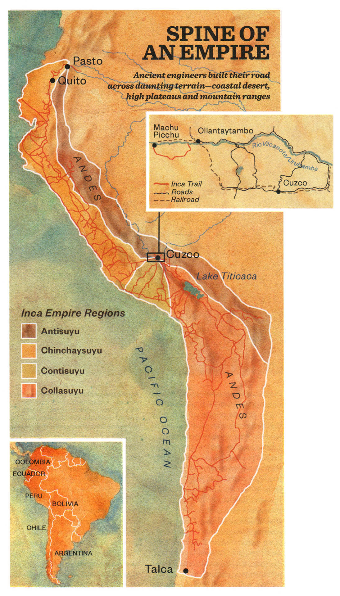 Map of Ancient Incan Empire • Smithsonian Magazine