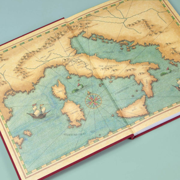 End Papers A Season of Giants Book Map • Turner Publishing