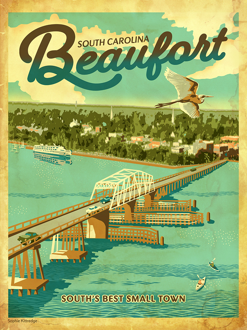 Beaufort SC Poster - Big Vista