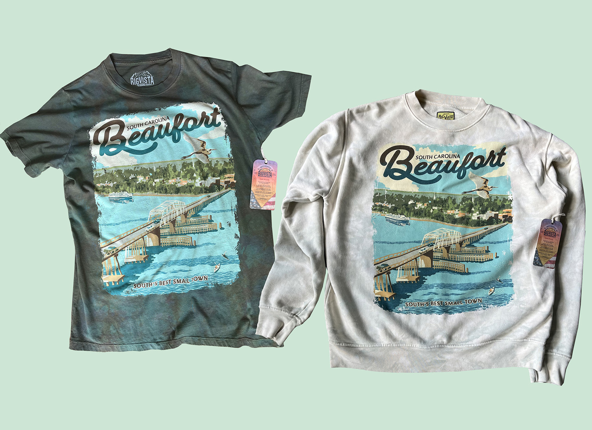 Beaufort SC T-shirt - Big Vista